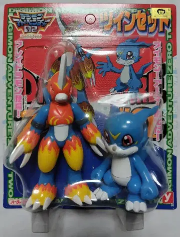 디지몬 어드벤처 02 트윈 세트 소프트 비닐 부이몬 프레드라몬