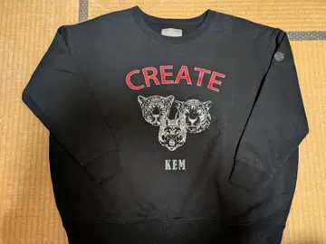 CREATE 트라 디자인 맨투맨 KEM