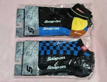 Snap-on 앵클 삭스 & 숏 삭스 2족 세트 25-27cm