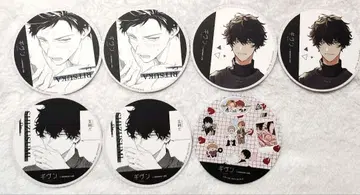 기븐 애니메이트 카페 코스터 리츠카, 하루미, 집합 7점 세트