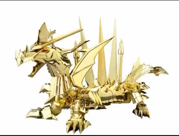 진마신영웅전 와타루 PLAMAX 황제룡 골드 도금 Ver. 프라모델