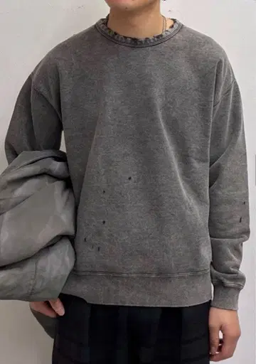 j.s.homestead 쭈리 데미지 맨투맨 저널 스탠다드