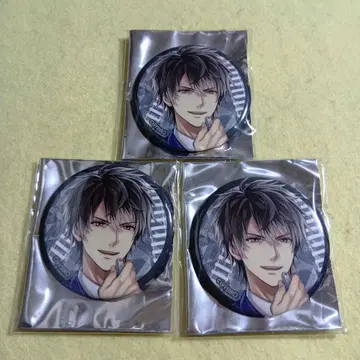 오다 노부나가 캔뱃지 3개 세트 이케멘 전국 이즈하코네 철도 철도 ver