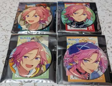 앙상블 스타즈!! Crazy:B 오우카와 코하쿠 캔뱃지 4개 세트