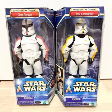 STAR WARS 10인치 2체 세트 클론 트루퍼 커맨더