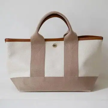 [ 새상품급 ] 탑카피 블레스 스코치 그레인 미니 토트백 페일 베이지