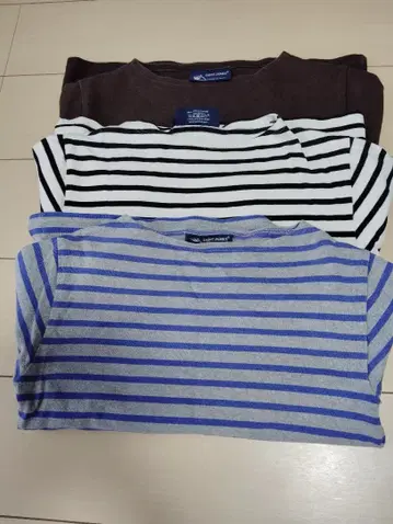 SAINT JAMES 스트라이프 긴팔 T셔츠 ( XXS )