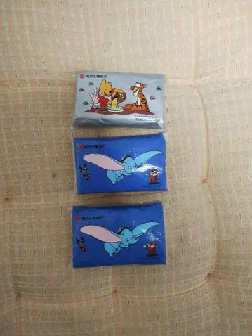 월트 디즈니 푸우 덤보 도쿄 미쓰비시 은행 티슈 페이퍼