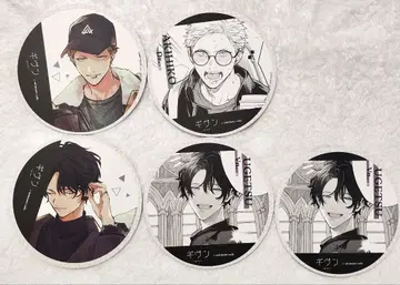 기븐 애니메이트 카페 코스터 아키히코, 우게츠 5종 세트
