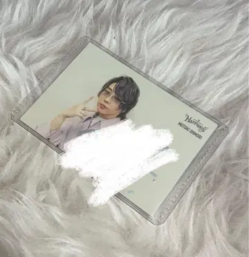 Mrs. GREEN APPLE 오모리 모토키 친필 사인 포토 카드