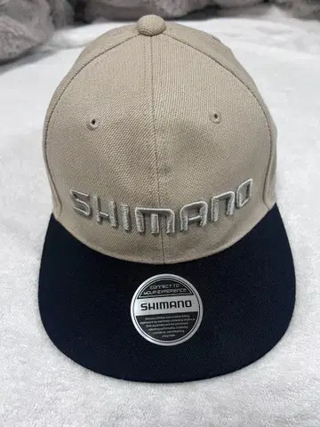 SHIMANO 베이지/블랙 캡