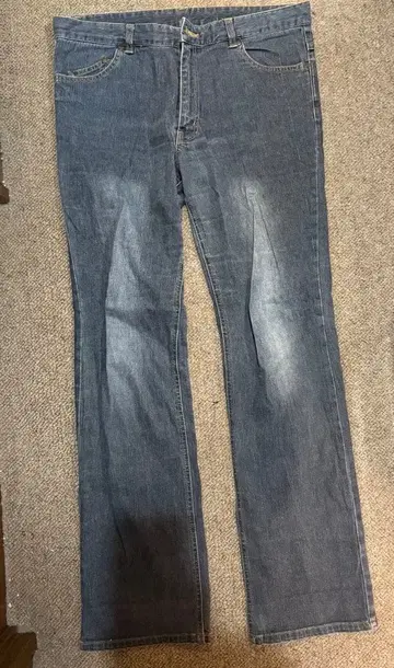 Echo71 다크 블루 플레어 팬츠 헤이세이