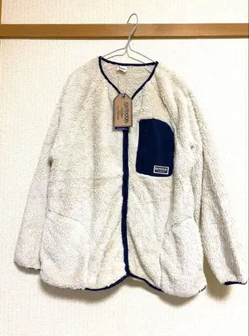 미사용 새상품 아웃도어 탈취 테이프 루즈핏 플리스 자켓 M