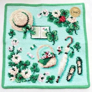 [ 미사용 새상품 ] FEILER 타월 손수건 마이 페이보릿 그린