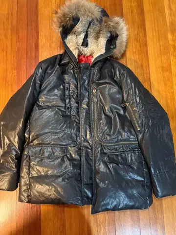 DuAL santa fe 블랙 밀리터리 자켓