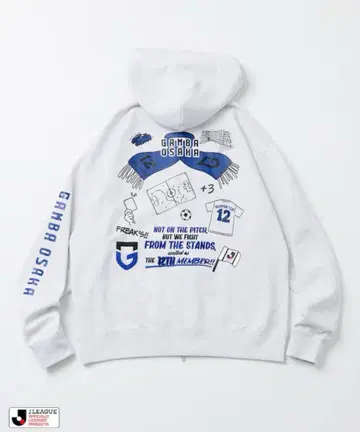 J.LEAGUE x FREAK'S STORE 맨투맨 저지 감바 오사카