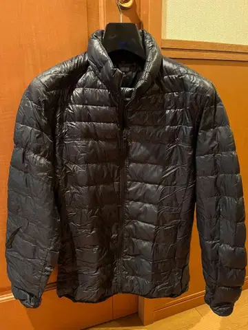 유니클로 울트라 라이트 다운 자켓 S 블랙 수납 봉투 포함 경량