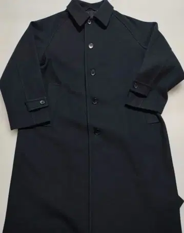 GU 코지 멜톤 발마칸 코트 네이비 M 사이즈 (351305)