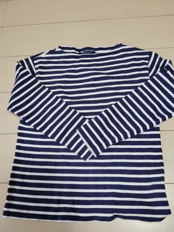 SAINT JAMES 스트라이프 긴팔 T셔츠