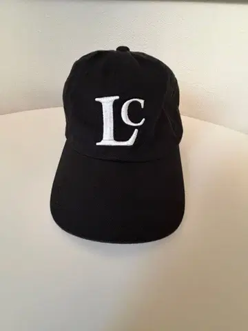 로우 클래식 Lc 로고 볼캡 블랙