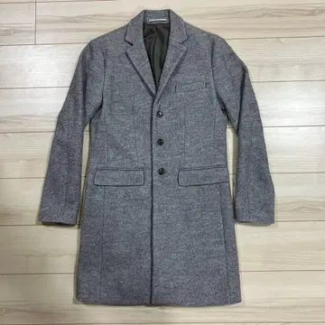 GLOBAL WORK 남성용 체스터 코트 [ S 사이즈 ]