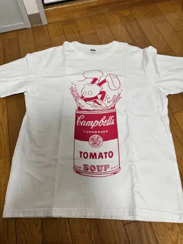 운코린 XL 캠벨 수프 T셔츠