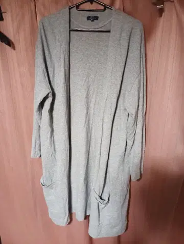 ITEMS 어반 리서치 URBAN RESEARCH 그레이 롱 가디건