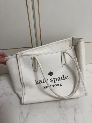 케이트 스페이드 화이트 토트백