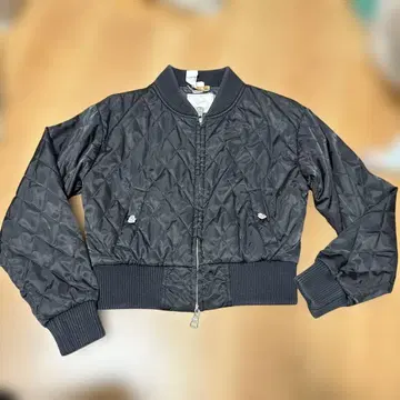 RADY 레이디 블랙 퀼팅 크롭 자켓 블루종 점퍼