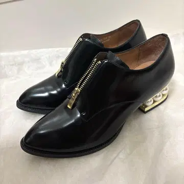 제프리 캠벨 부츠 펌프스 펄 메탈