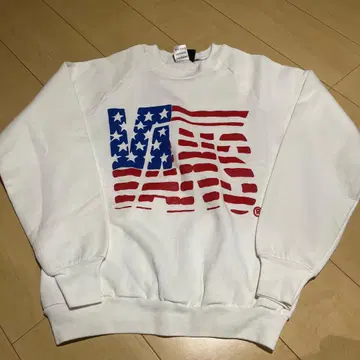 [ 2세트 ] USA제 80s vans 트레이닝복 국기 패턴 속기모