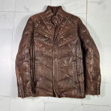 Abahouse 아바하우스 가죽 다운 자켓 2 천연 가죽 양가죽