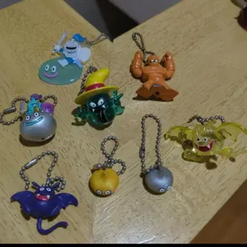 드래곤 퀘스트 아크릴 키링 8개 세트