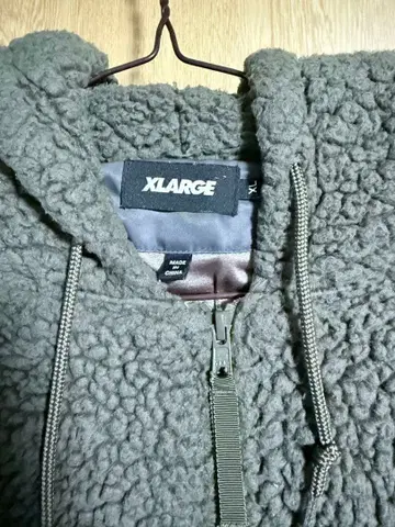 XLARGE 플리스 자켓 올리브 그린 XL