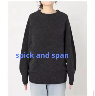 spick and span 보틀넥 돌먼 슬리브 니트