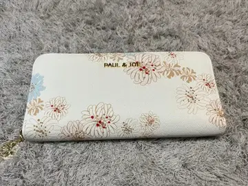 [ 현행 모델 미사용 새상품 ] PAUL & JOE 꽃무늬 장지갑
