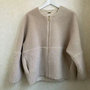 [ MICA&DEAL ] 리버서블 노카라 보아 코트