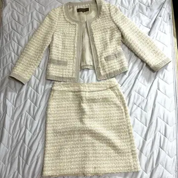 BALLSEY 트위드 자켓 스커트