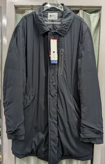 미즈노 브레스서모 패디드 스텐카라 코트 L 사이즈 미사용