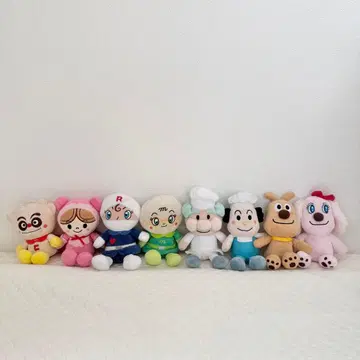 호빵맨 쁘띠 빈즈S Plus 8체 세트