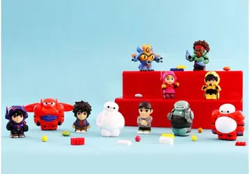 베이맥스 소프트 비닐 퍼펫 마스코트