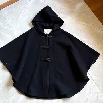 FIDELITY 더플 케이프 판초 네이비 USA 제조