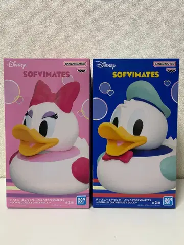 Disney 소프트 비닐 도널드 덕 데이지 덕 피규어 세트
