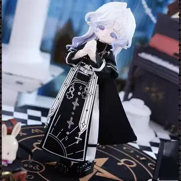 come4free 인형용 아웃핏 일식 세트 까마귀 깃털 계율