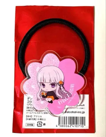 키리기리 쿄코 아크릴 참 포함 머리끈 good spoon 콜라보 카페