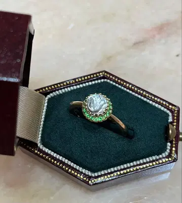 파셀 주얼리 폼포네 링 parcelle