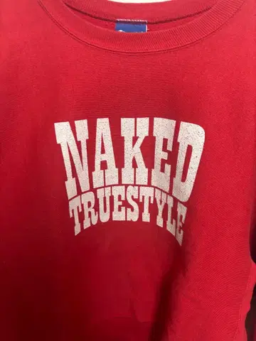 Champion reverse weave M 빨간색