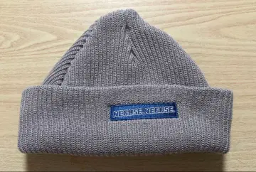 네구세. NEGUSE NEGUSE 니트 모자 그레이