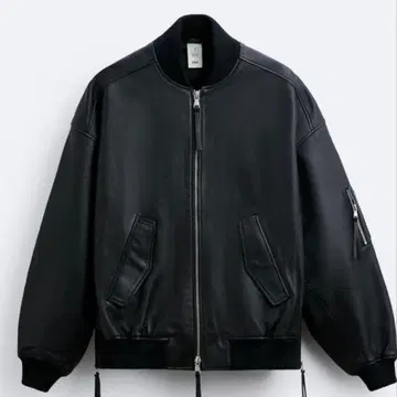 (M) ZARA 메종 스페셜 레더 봄버