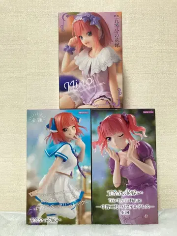 5등분의 신부 나카노 니노 피규어 프라이스 묶음 판매